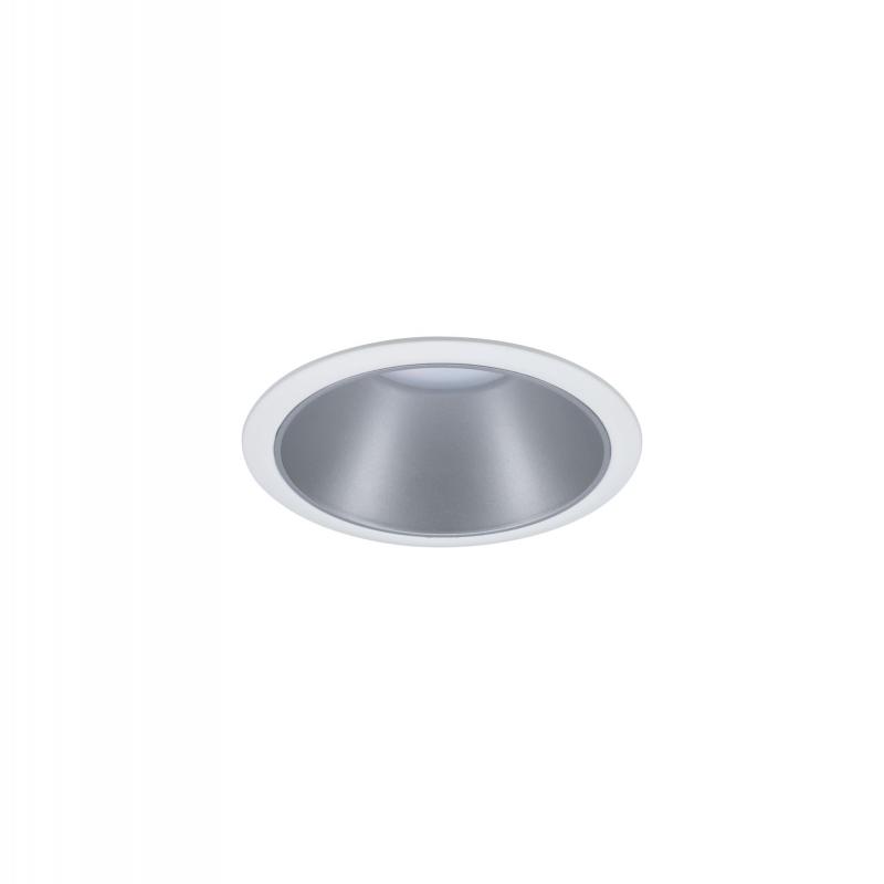 Paulmann 93410 Einbauleuchte Set Cole Coin 3StepDim rd starr LED 3x6.5W 2700K weiß/silber