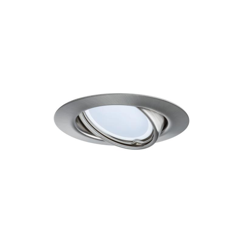 Paulmann 93421 Einbauleuchte Base Coin LED schwenkbar 3x5W Eisen geb/Metall