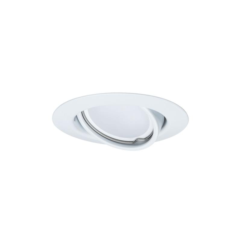 Paulmann 93422 Einbauleuchte Base rund schwenkbar LED 3x5W GU10 Weiß/Metall