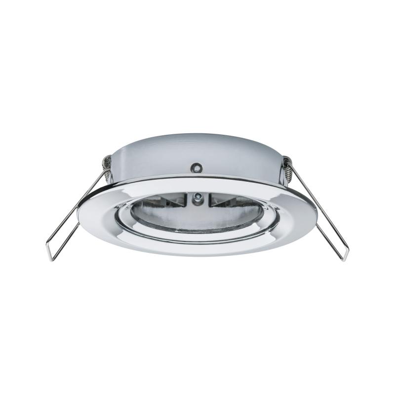 Paulmann 93452 Einbauleuchte Set Nova Coin rund schwenkbar LED 3x6.5W 2700K Chrom/Alu