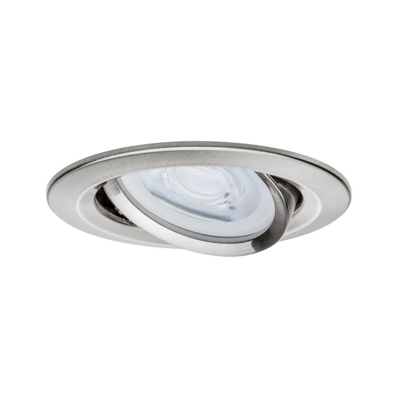 Paulmann 93465 Einbauleuchte Set Nova rd schw LED 3-stepdim 3x6,5 W GU10 Eisen