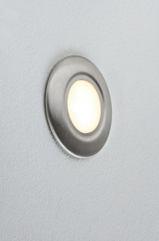 Paulmann 93742 Special Einbauleuchte LED Abdeckung rund 86mm Edelstahl