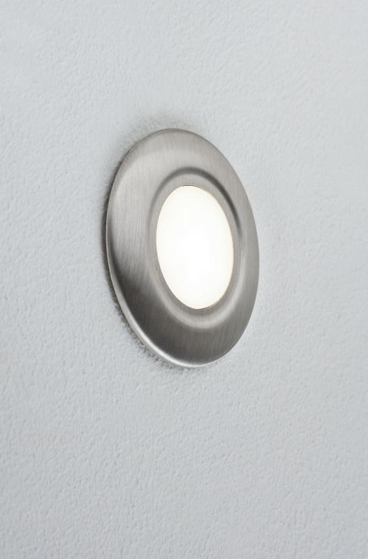 Paulmann 93742 Special Einbauleuchte LED Abdeckung rund 86mm Edelstahl
