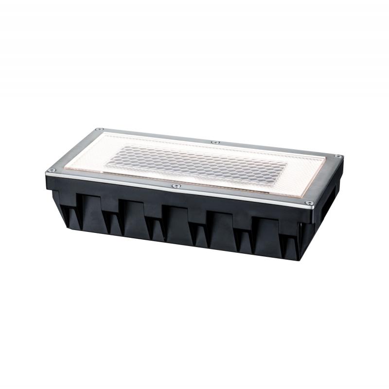 Paulmann 93775 Special Einbauleuchte Set Solar Boden Box IP67 LED 1x0.6W 200x100mm