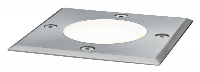 Paulmann 93993 Special Einbauleuchte Set Boden IP67 eckig GU10 3.5W 108x108mm Edelstahl