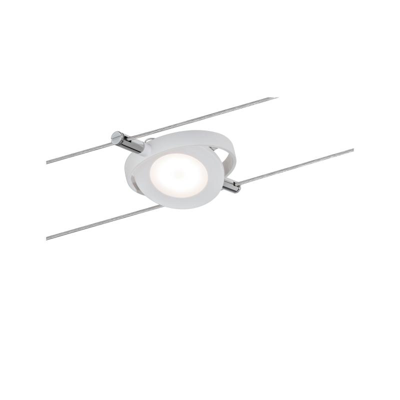 Paulmann 94106 Set RoundMac - 5m Seilsystem Komplettset mit 6 Leuchten