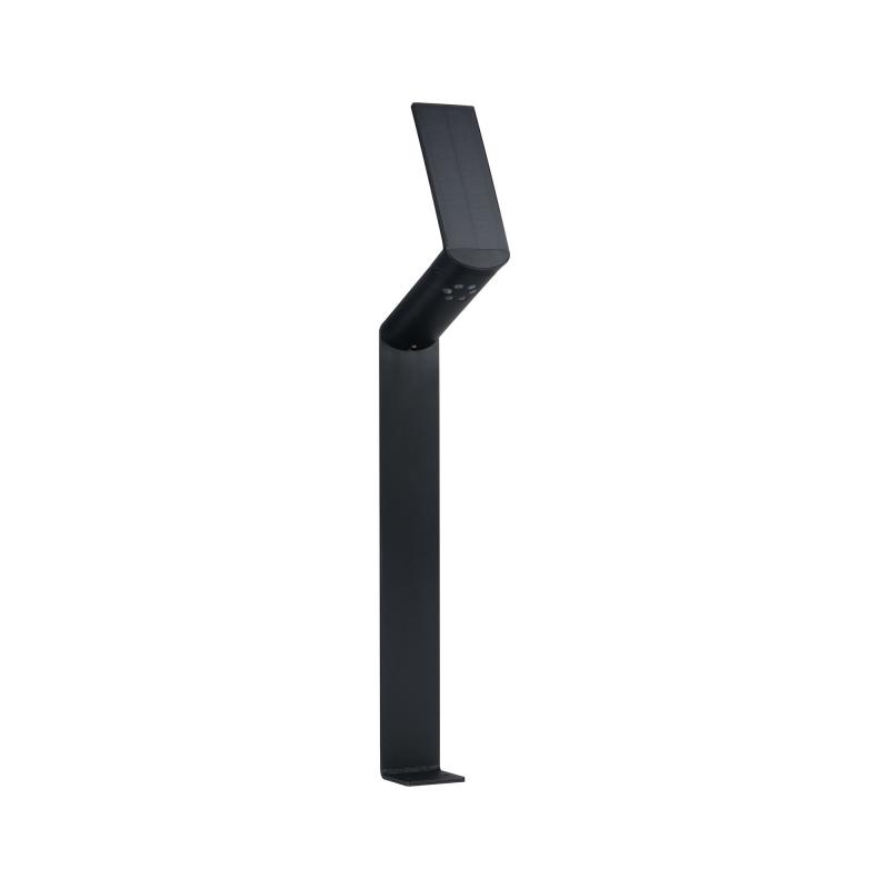Paulmann 94262 Outdoor Solar Pollerleuchte Ilias IP44 3000K 100lm SENSOR Anthrazit
