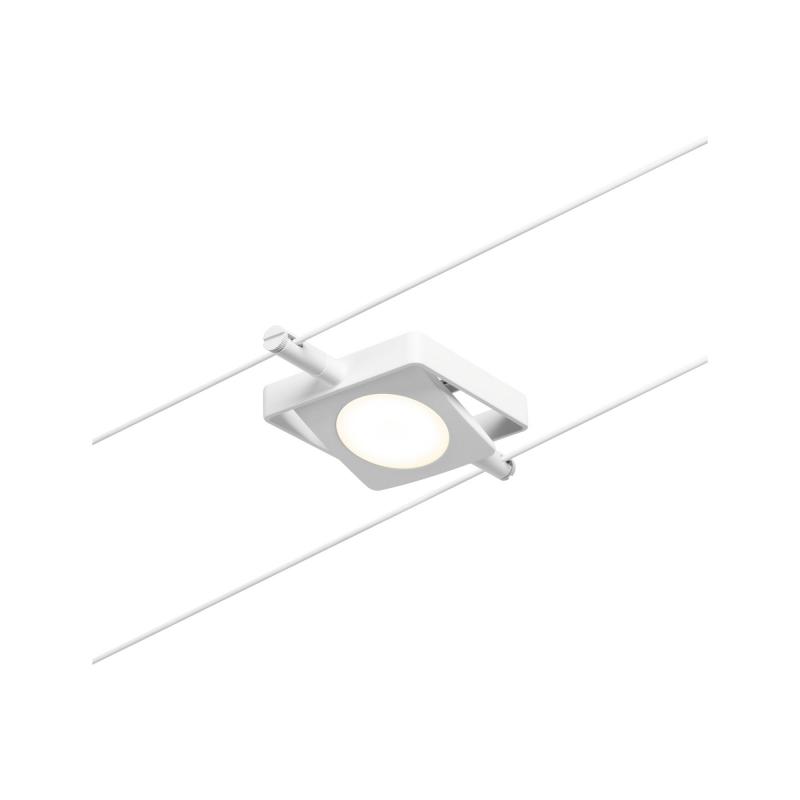 Paulmann 94422 Corduo Seilsystem Set 5-flammig MacLED matt Chrom 12V