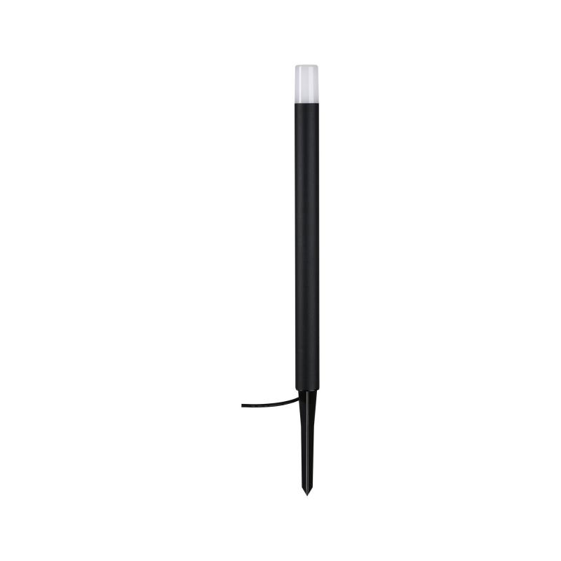 Paulmann 94537 60cm Wegeleuchte mit Erdspieß Plug&Shine Poller Flarea IP65 3W 3000K schwarz