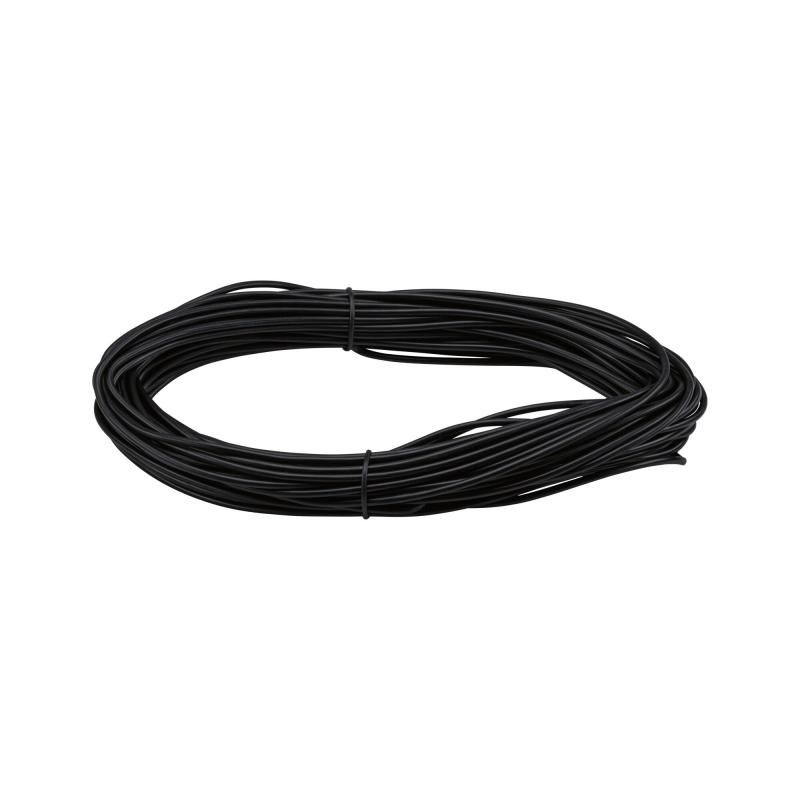 Paulmann 94593 Seilsystem Corduo Spannseil 20m Schwarz 2,5qmm isoliert