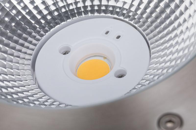 Paulmann 94655 LED Bodeneinbauleuchte Durea staubdicht 1m unter Wasser geschützt rund 213mm warmweiß 12,5W Edelstahl Metall
