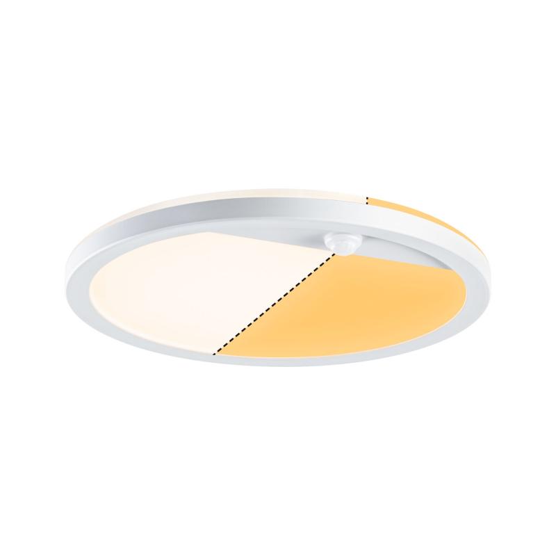 Paulmann 94706 LED Außenpanel Lamina Backlight Bewegungsmelder IP44 rund Tunable 14W Weiß