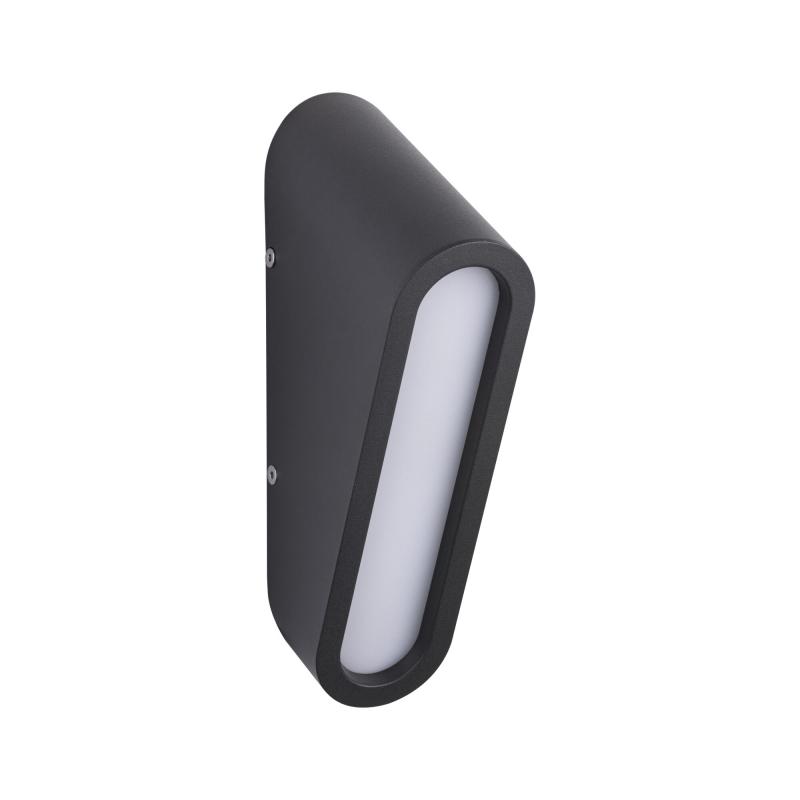 Paulmann 94733 LED Außenwandleuchte Cliff seewasserresistent Spritzwasser geschützt  64x116mm warmweiß 9,5W Anthrazit Aluminium