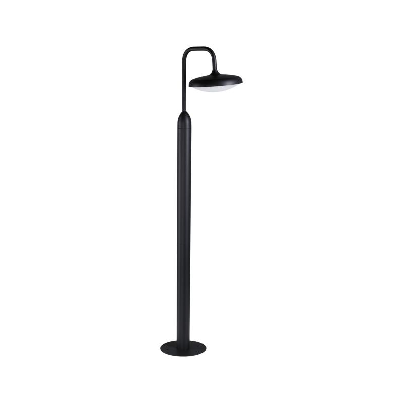 Paulmann 94760 LED Pollerleuchte Nostro modern seewasserresistent Spritzwasser geschützt rund warmweißes Licht Anthrazit