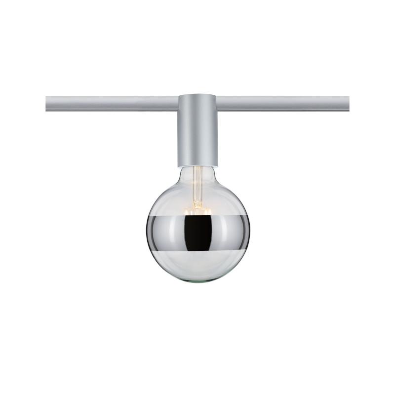 Paulmann 94973 URail Ceiling Socket max1x20W E27 Chrom matt 230V Metall