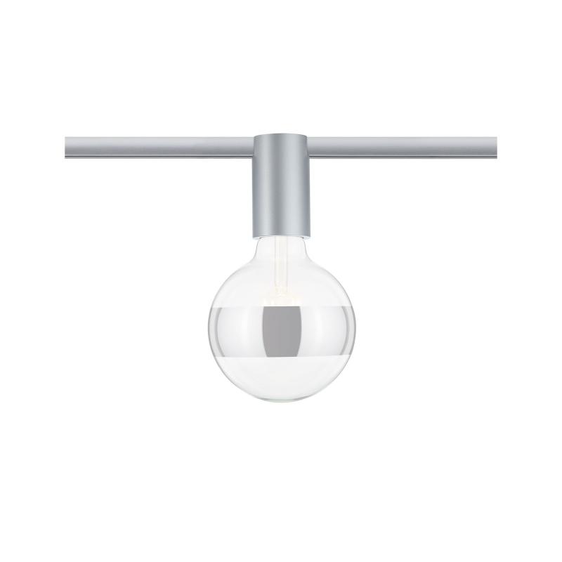 Paulmann 94973 URail Ceiling Socket max1x20W E27 Chrom matt 230V Metall