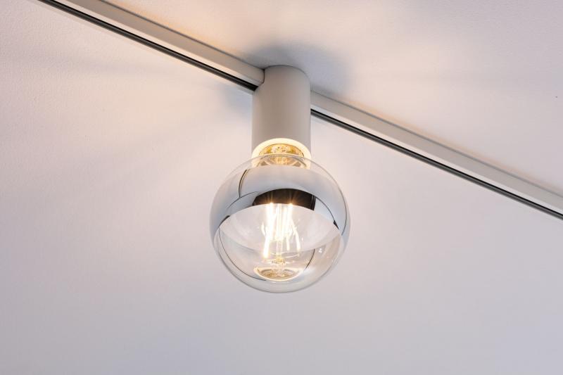 Paulmann 94974 URail Ceiling Socket max1x20W E27 Weiß 230V Metall