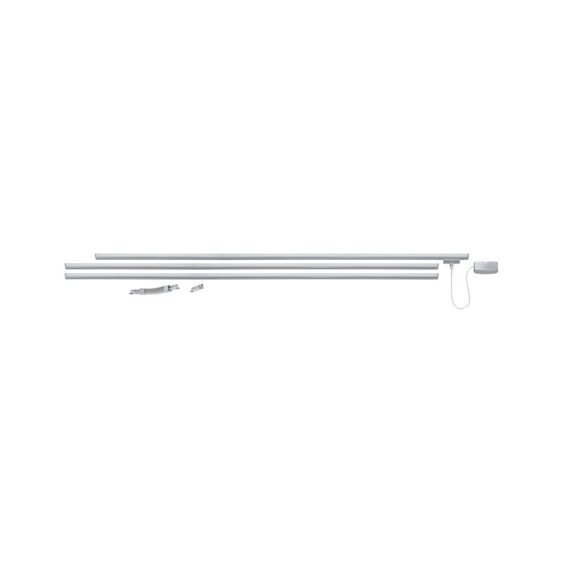 Paulmann 95016 URail System Light&Easy Basissystem max. 1000W Chrom Metall