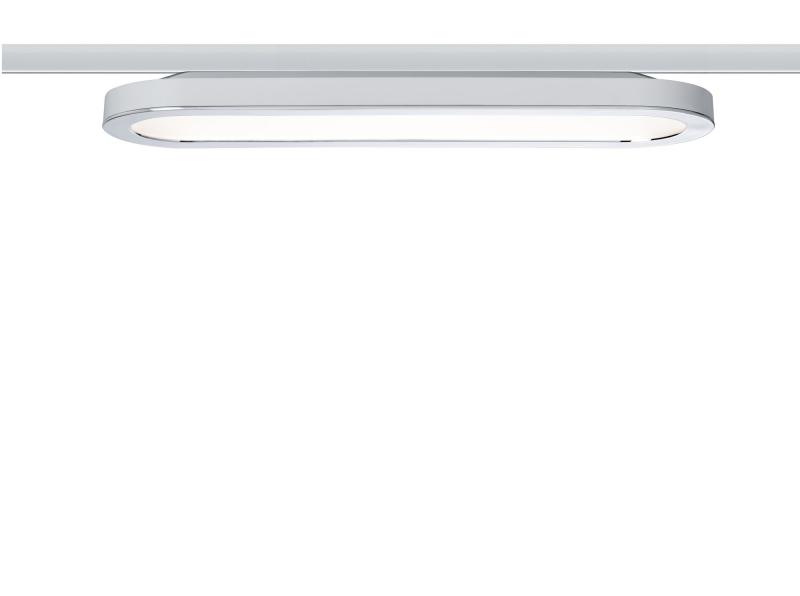 Flaches URail System LED Panel Loop in Weiß/Chrom Paulmann 95320