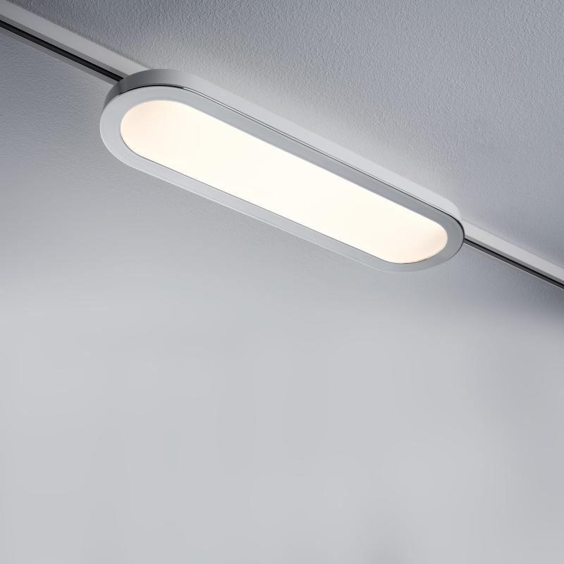 Flaches URail System LED Panel Loop in Weiß/Chrom Paulmann 95320