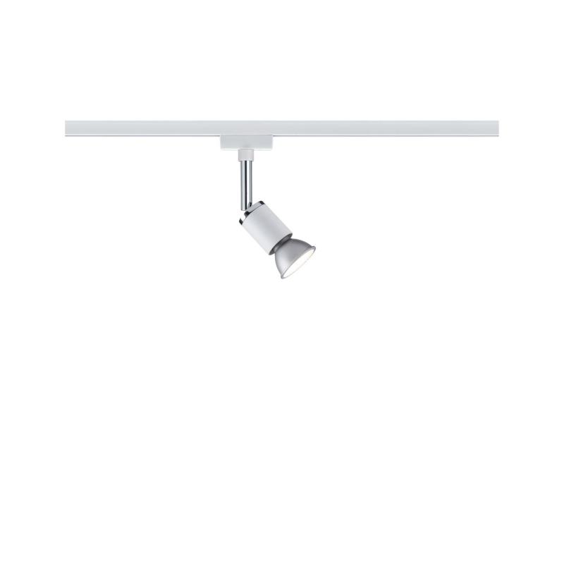 Paulmann 95333 URail System Spot Pure II max. 1x10W GU10 Weiß/Chrom