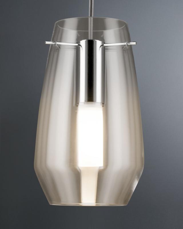 Paulmann 95351 URail 2Easy Glas Vento Klar Glas
