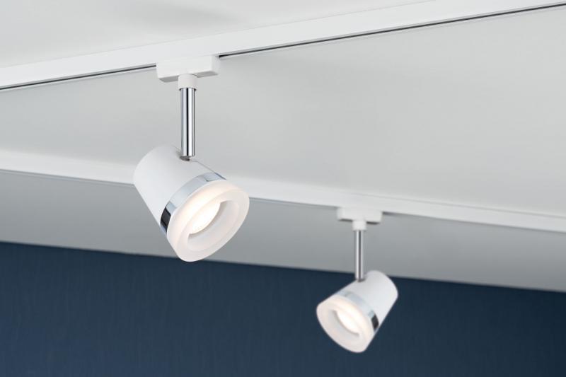 Paulmann 95362 URail Spot Cone max 1x10W GU10 Weiß/Chr