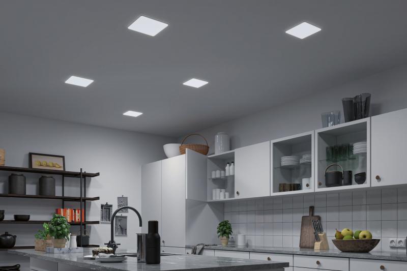 Paulmann 95379 EB Panel Veluna VariFit IP44 14W 3 Step CCT 185x185mm Kst
