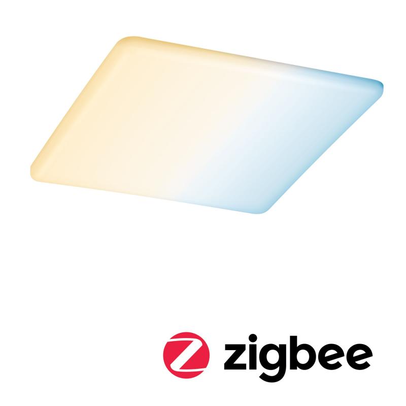 Paulmann 95385 Einbaupanel Veluna VariFit IP44 17W Tuneable White Zigbee 215x215mm