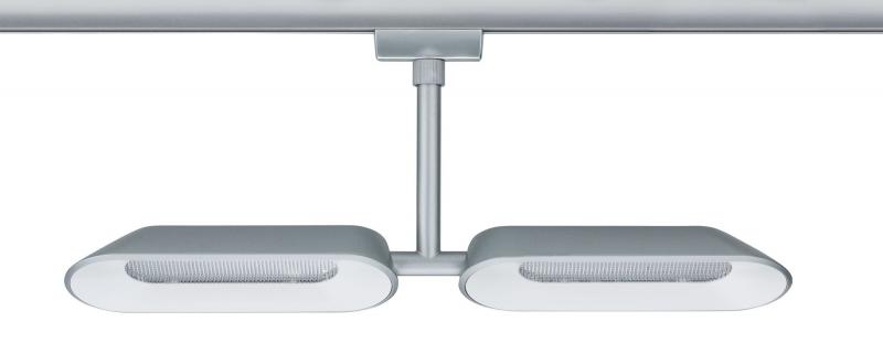 Paulmann 95469 URail Systems Spot Dipper 2x8W Chrom/Weiß dimmbar