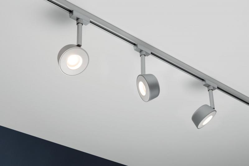 Paulmann 95473 URail Systems Spot Pellet 1x4W Chrom/Weiß dimmbar