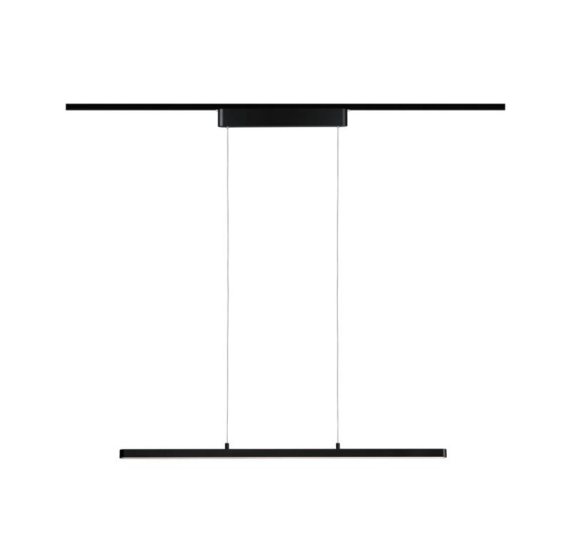 Paulmann 96816 URail Pendelleuchte Lento up&down Schwarz matt Metall dimmbar
