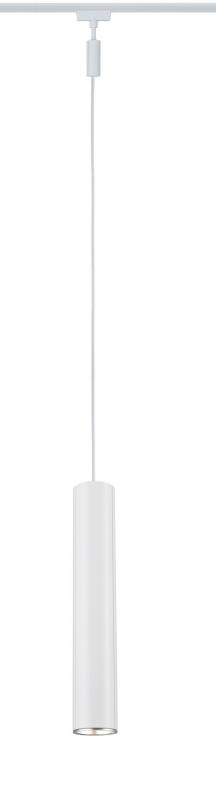 Paulmann 96817 URail Schlanke Pendelleuchte Catalejo Weiß Chrom matt