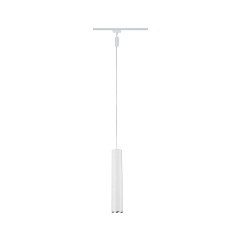Paulmann 96817 URail Schlanke Pendelleuchte Catalejo Weiß Chrom matt