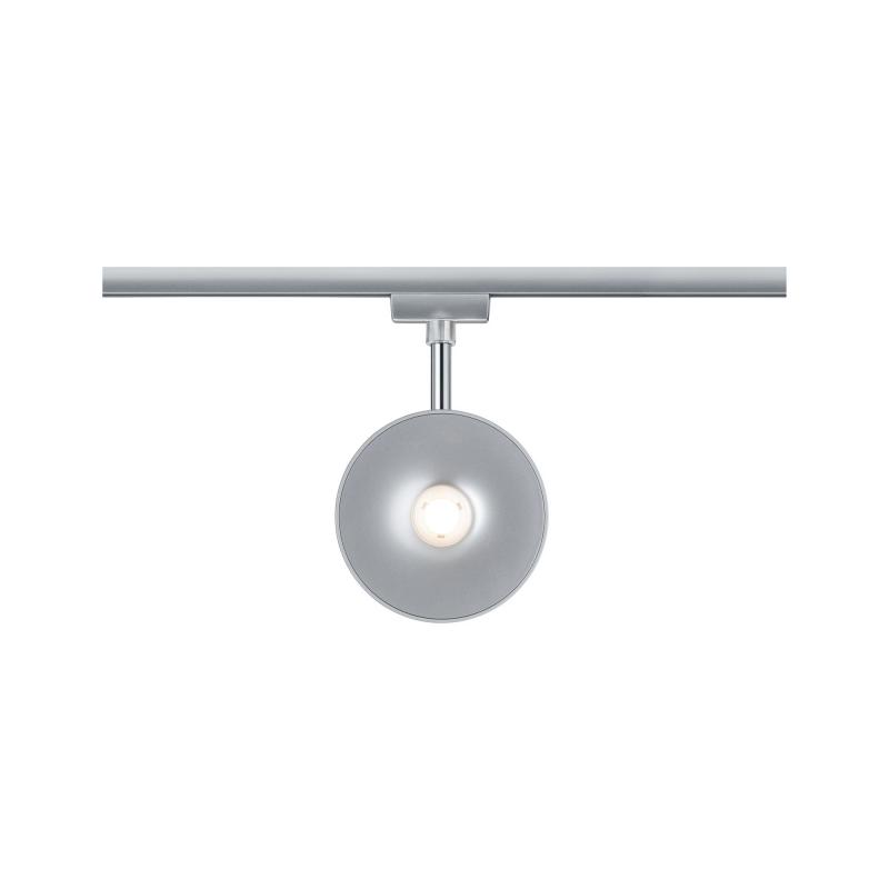 Paulmann 96936 URail Spot Sphere 7,4W Chrom matt/Chrom 230V Kunststoff dimmbar 2700K