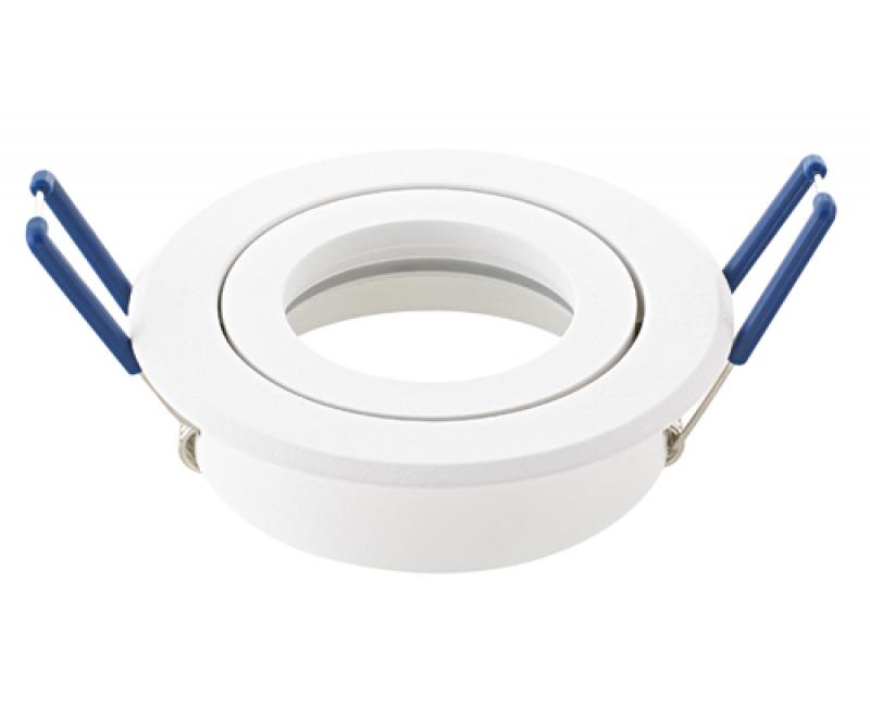 Aluminium Einbauleuchte Ring 83mm weiß schwenkbar Sigor
