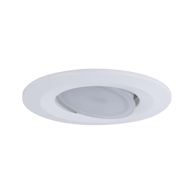 Paulmann 99922 Einbauleuchte Set Calla BBC/IP65 rund schwenkbar LED 10x680lm 4000K 6W Weiß