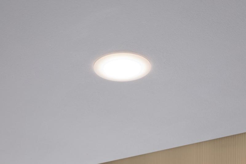 Paulmann 99940 Premium Einbauleuchte Set Suon dim IP44 3x6.5W 2700K Satiniert