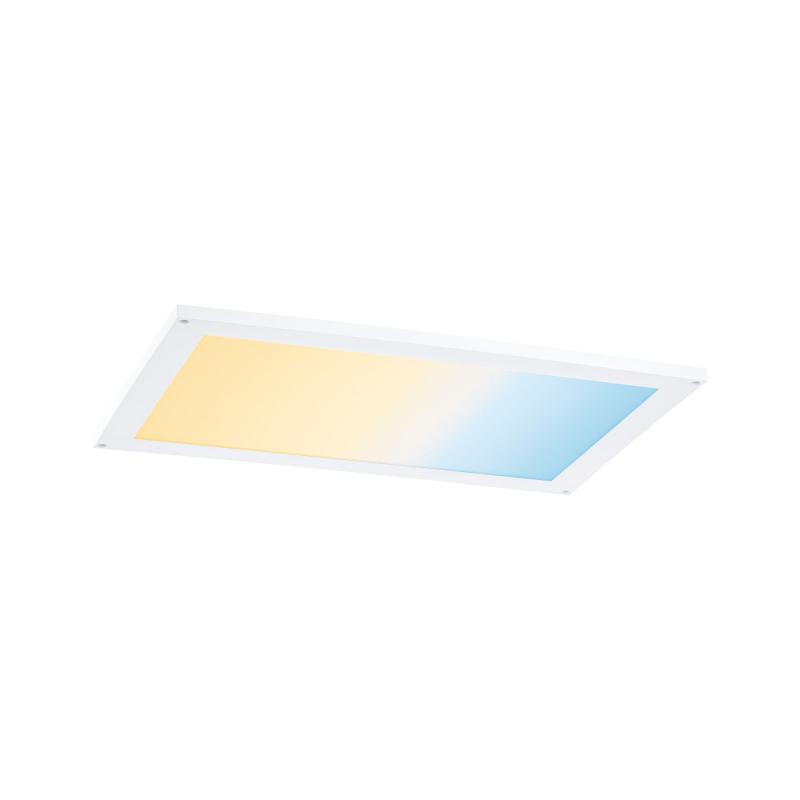 Paulmann 99951 Clever Connect Panel Flad 6W 2700-6500K tunable White 12V Weiß matt/Kunststoff