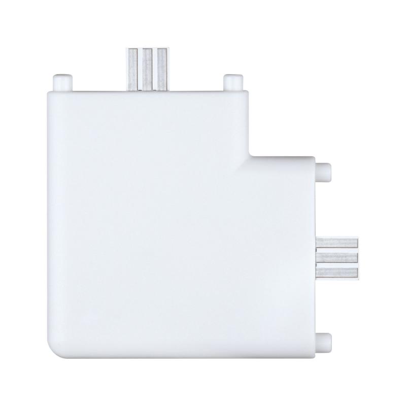 Paulmann 99964 Clever Connect Eck-Verbinder Border 12V Weiß matt/Kunststoff