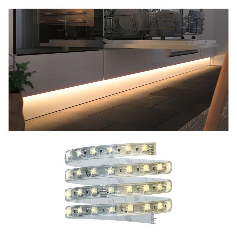 Paulmann 99972 Clever Connect Stripe 1m 7W 2700-6500K tunable White 12V Transparent/Kunststoff