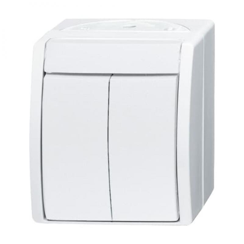 Busch-Jaeger 2601/5 W-54 Wippschalter Serienschaltung
