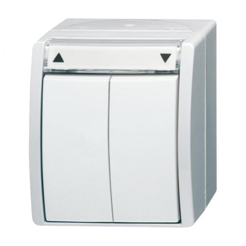 Busch-Jaeger 2621/4 W-54 Jalousietaster Wipptaster 1-polig