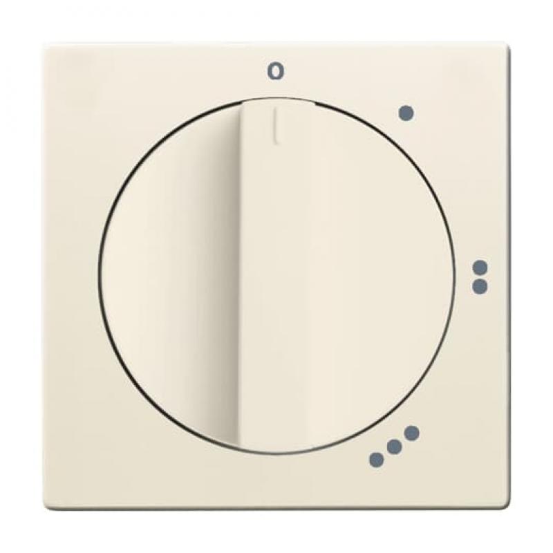Busch-Jaeger 2542 DR/01-82 Zentralscheibe mit Drehgriff mit Aufdruck