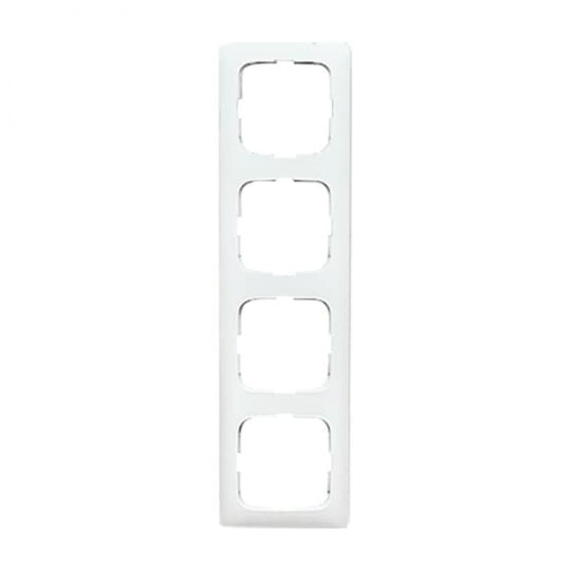 Busch-Jaeger 2514-214K-102 Reflex SI Linear-Abdeckrahmen 4-fach Rahmen