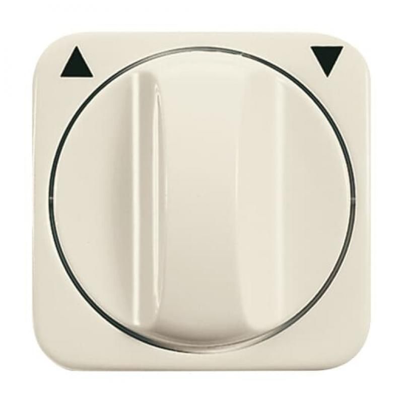 Busch-Jaeger 2542 DR-212 Zentralscheibe mit Drehgriff mit Aufdruck