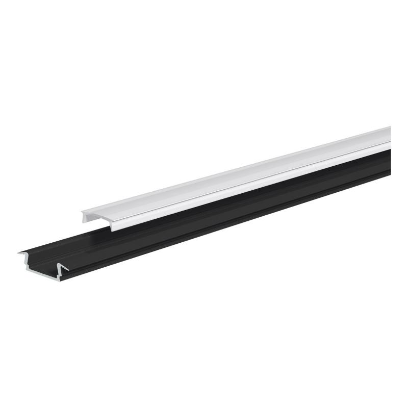 EVN Alu-Profil inkl. Abdeckung für LED-Stripes APFLAT3AM200B