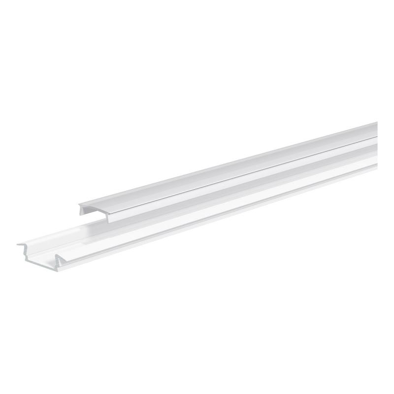 EVN Alu-Profil inkl. Abdeckung für LED-Stripes APFLAT3AM200W