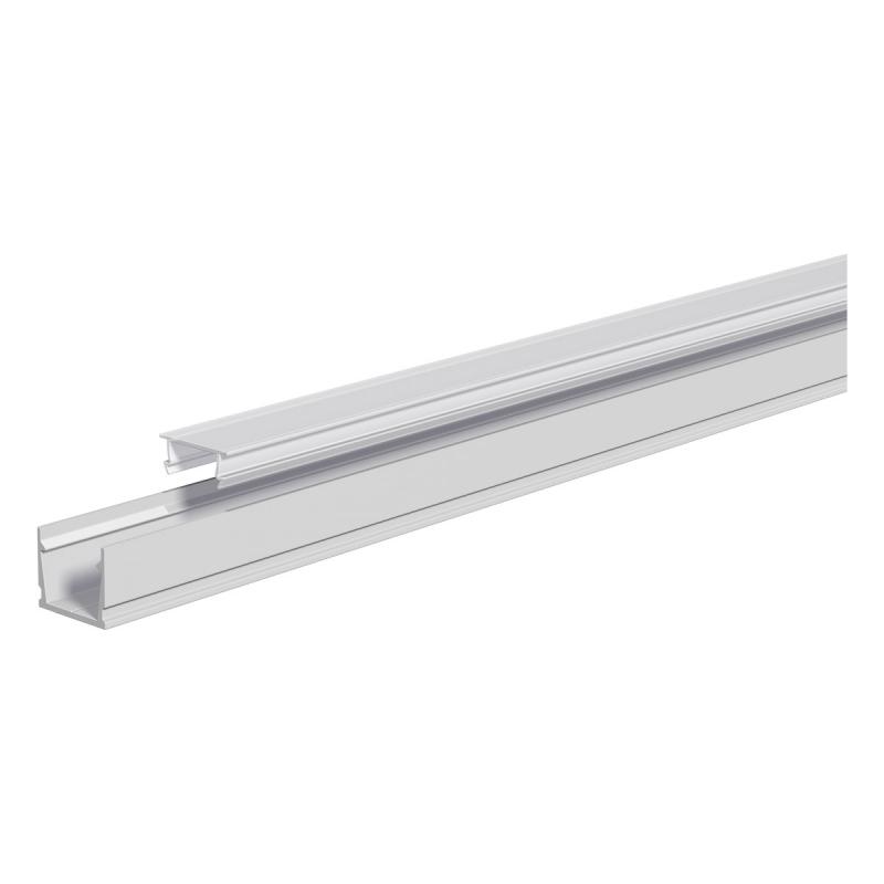 EVN Alu-Profil inkl. Abdeckung für LED-Stripes APFLAT7AM200