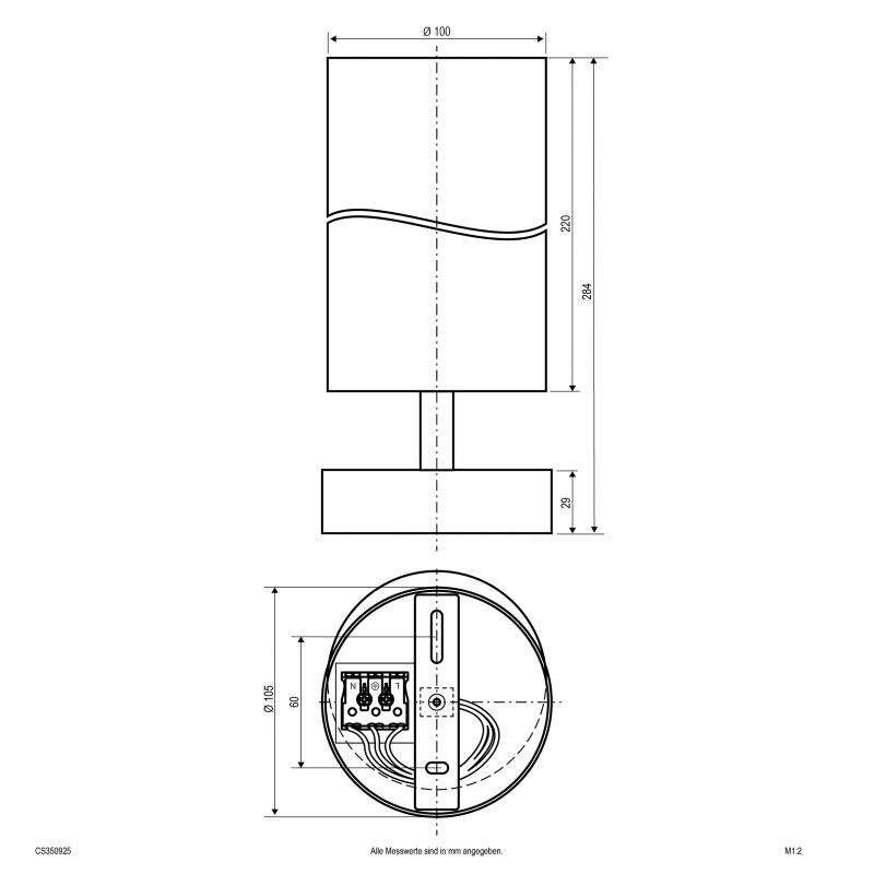 EVN LED Deckenanbauleuchte, IP20 CS350925